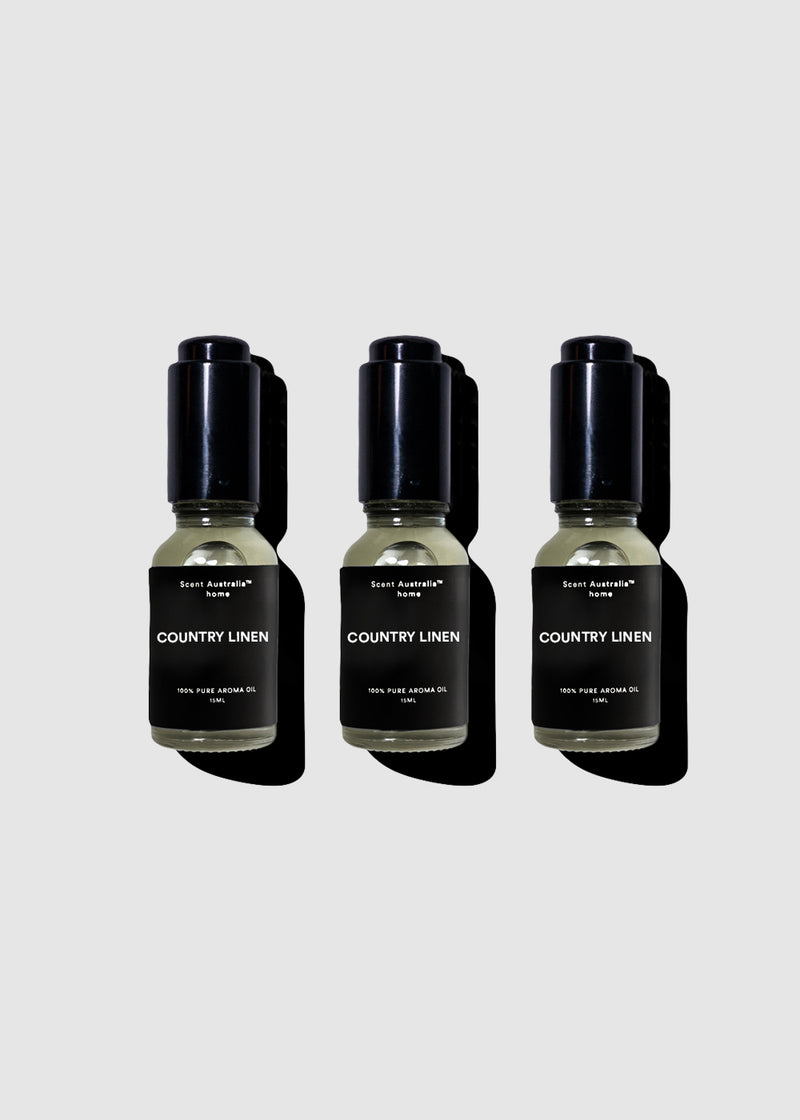 Country Linen 15ml Pack Trio
