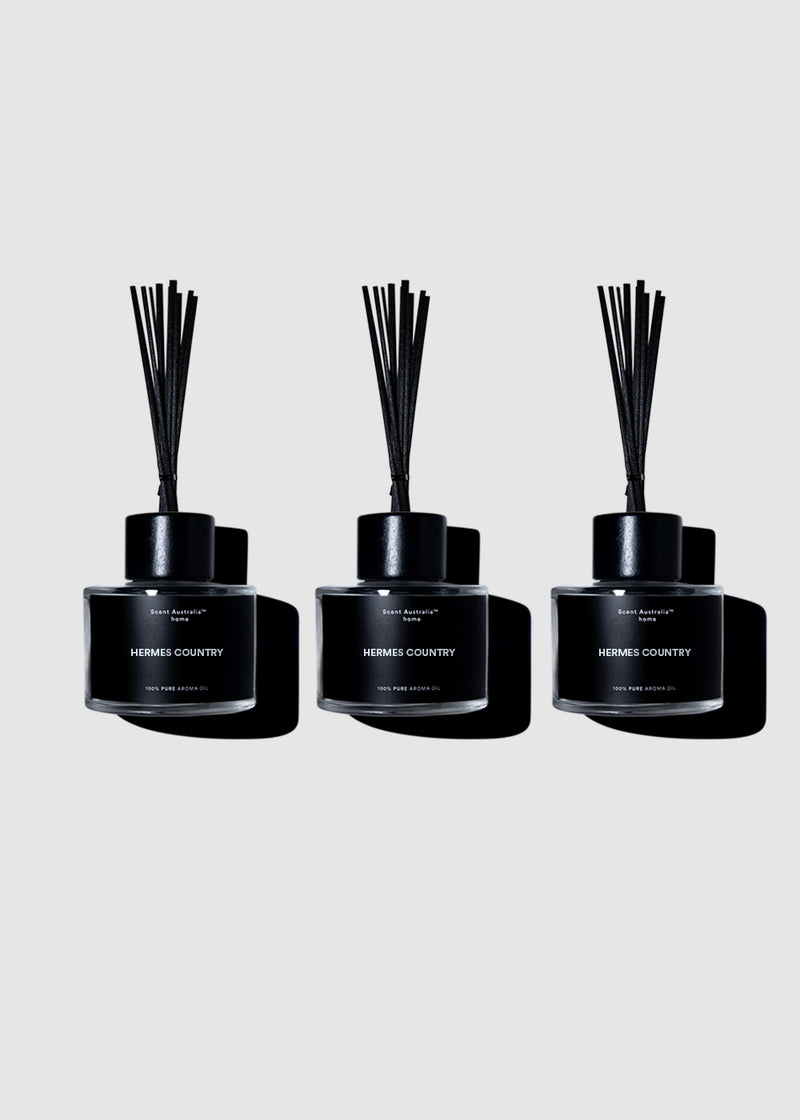 Hermes Country Reed Diffuser (200ml) Trio