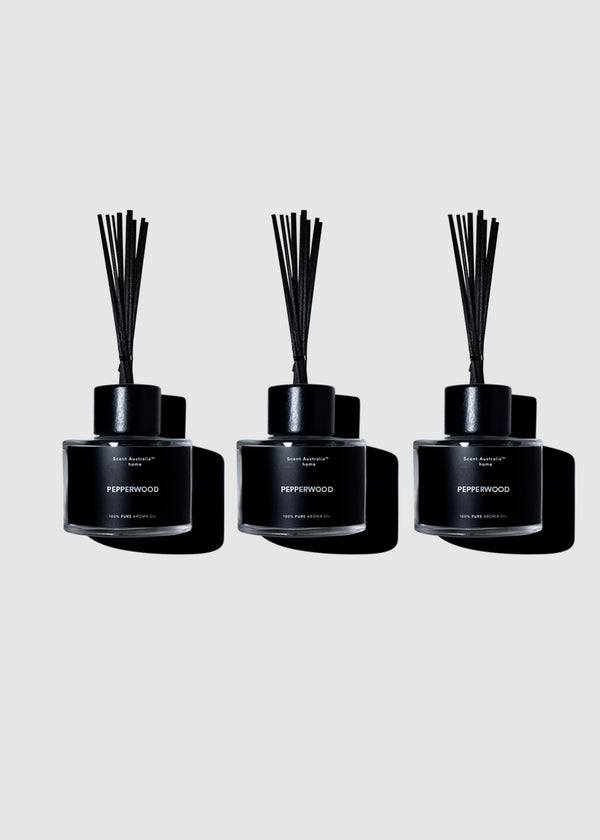 Pepperwood Reed Diffuser Trio