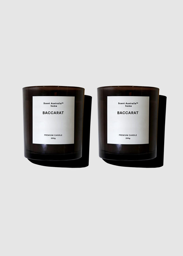 Baccarat Candle (200g) x 2